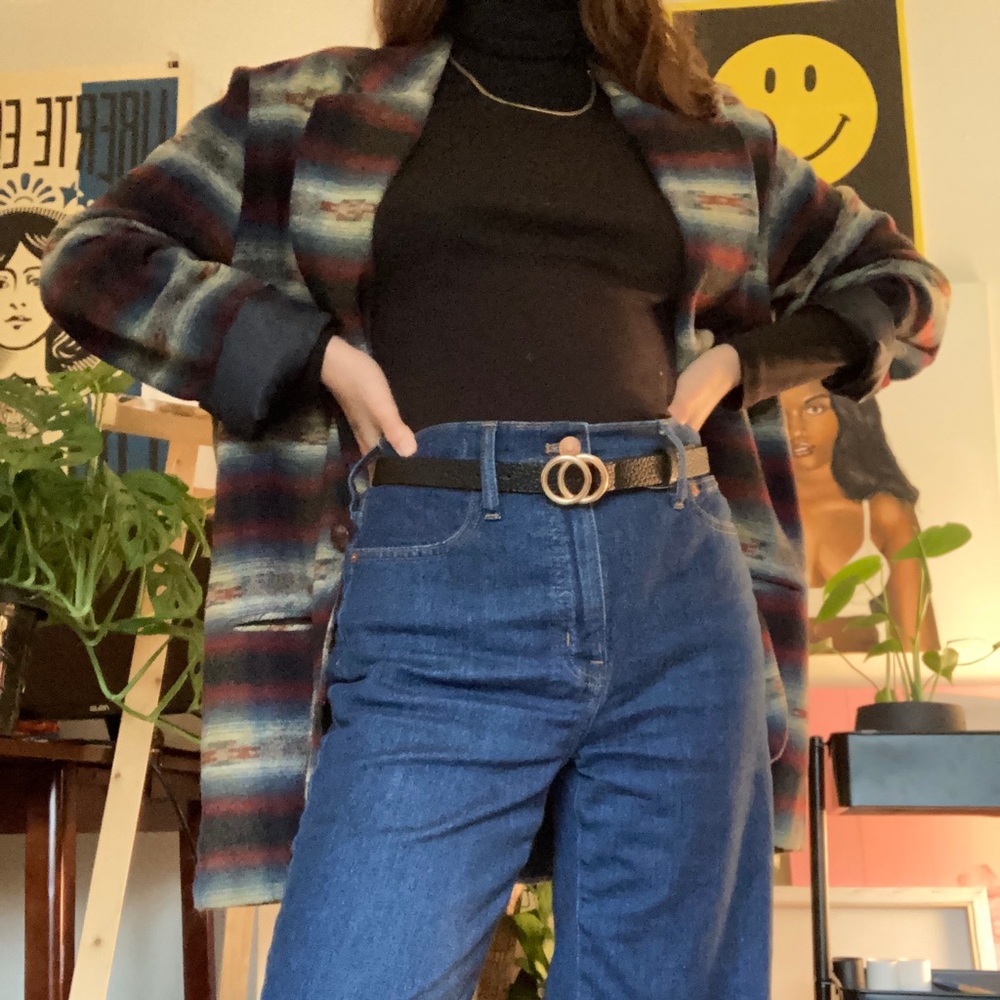 Vintage Western Oversized Blazer